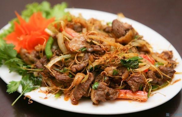 Cách làm ngỗng xào sả ớt Cách làm ngỗng xào sả ớt