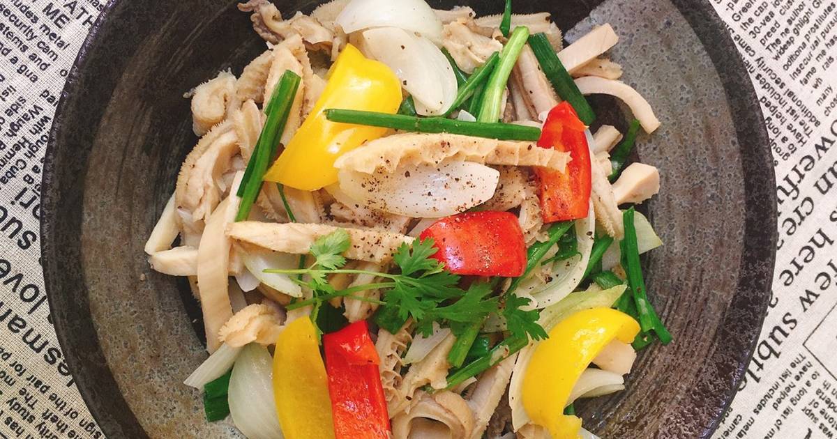 Tổ ong bò xào khế Tổ ong bò xào khế