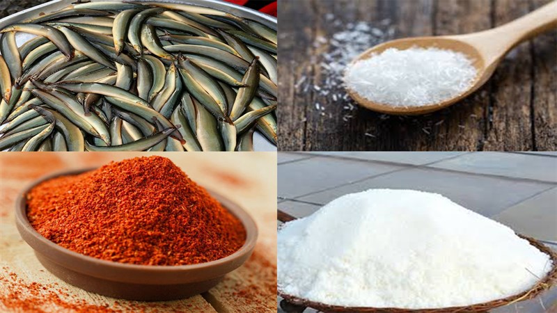 Nguyên liệu làm Khô cá chạch